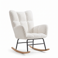 LANA - Fauteuil À Bascule Bouclette